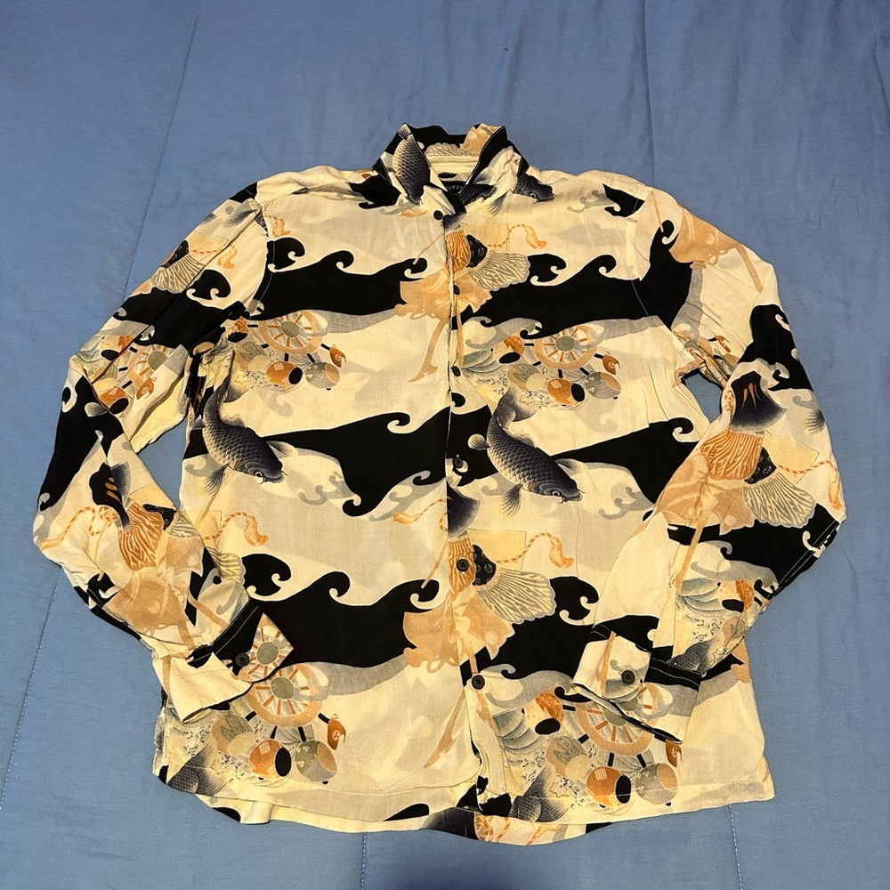 All Saints Button Down Shirt